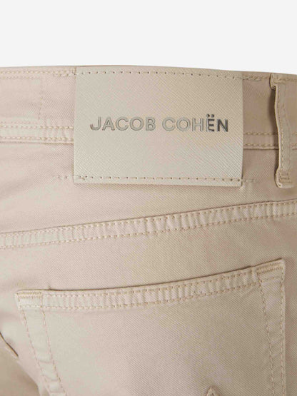 Outlet online Jacob Cohën Hombre Jeans Slim Bard color Taupe sku 522-002775 04 - Foto 4