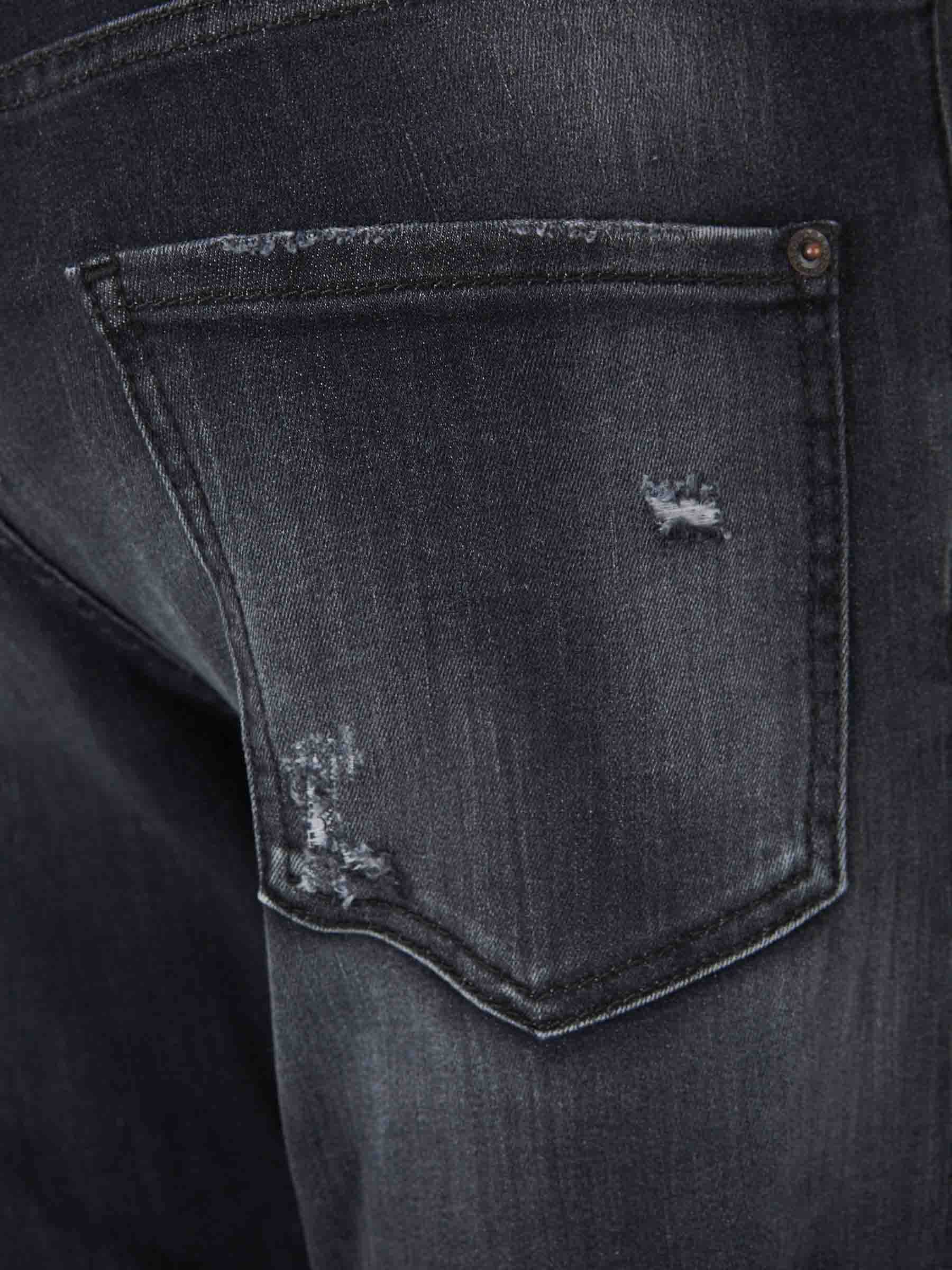 Outlet online Dsquared2 Hombre Jeans Straight Algodón color Azul Denim Oscuro sku 522-002791 01 - Foto 4