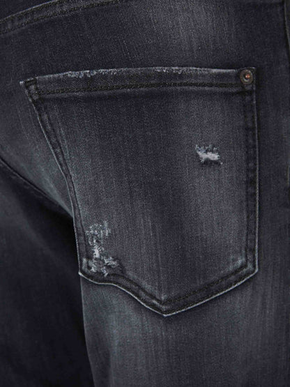 Outlet online Dsquared2 Hombre Jeans Straight Algodón color Azul Denim Oscuro sku 522-002791 01 - Foto 4