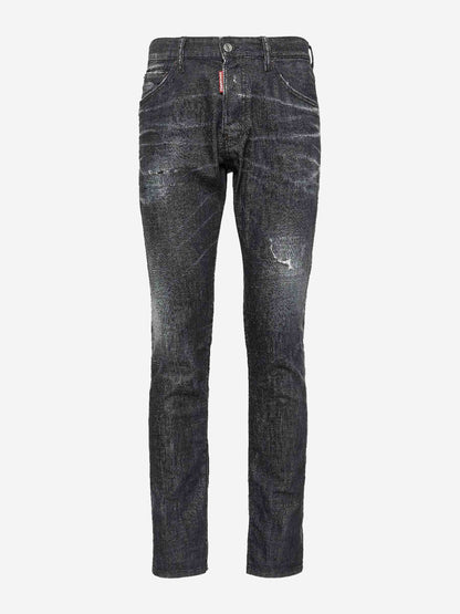 Dsquared2 Hombre Barcelona Jeans Straight Denim color Negro sku 522-002794 01 - Foto 1