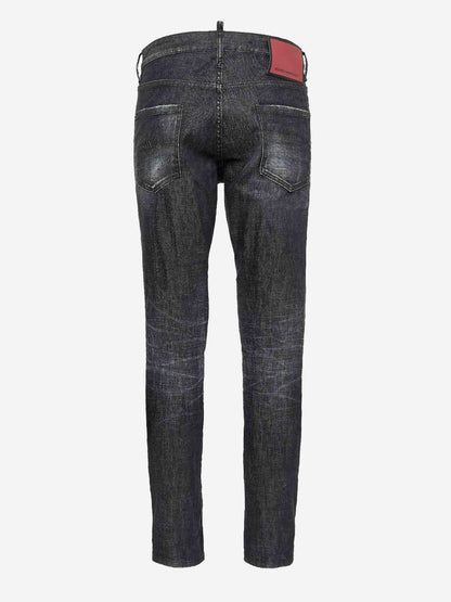 Dsquared2 Hombre Barcelona Jeans Straight Denim color Negro sku 522-002794 01 - Foto 4