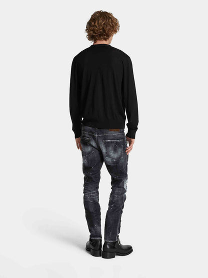 Dsquared2 Hombre Barcelona Jeans Straight Skate color Negro sku 522-002795 01 - Foto 3
