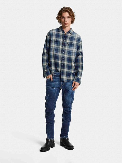 Dsquared2 Hombre Barcelona Jeans Straight Denim color Azul Denim Oscuro sku 522-002798 01 - Foto 2