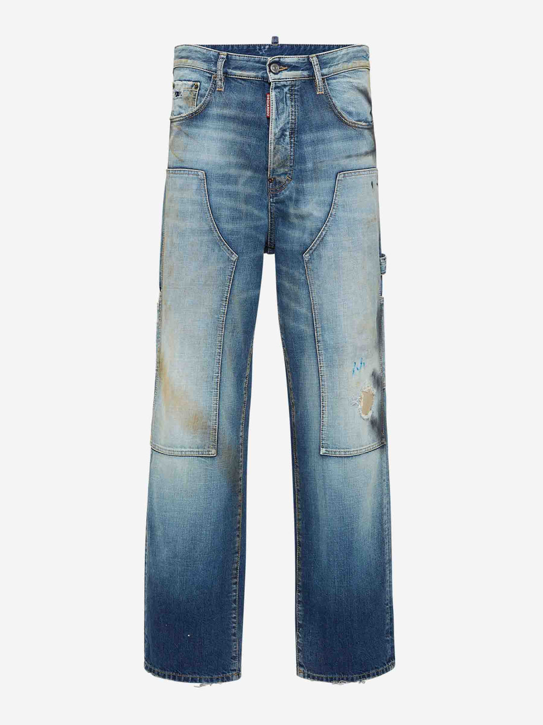 Dsquared2 Hombre Barcelona Jeans Wide Leg Carpenter color Azul sku 522-002801 01 - Foto 1