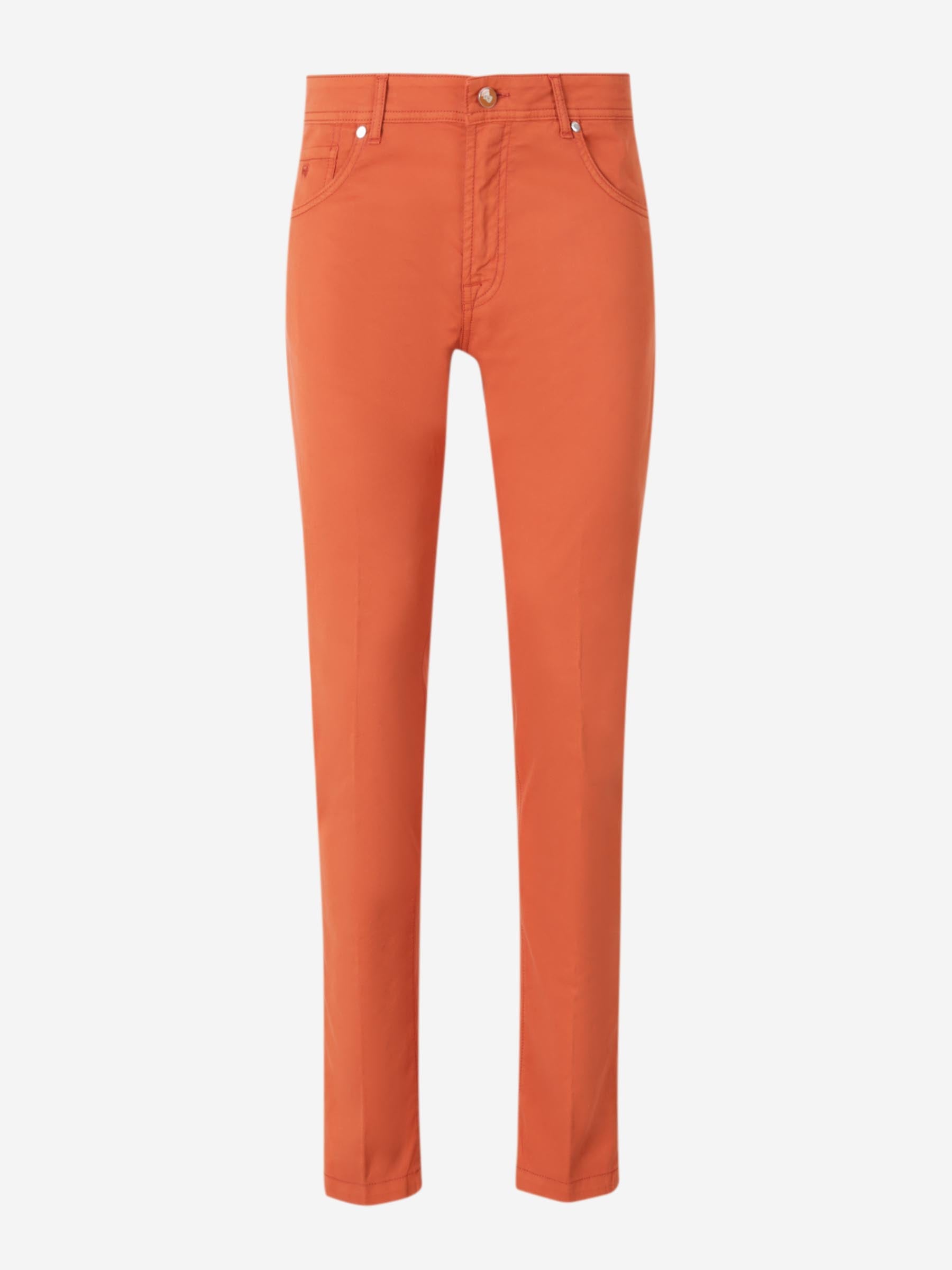 Outlet online Marco Pescarolo Hombre Jeans Straight Nerano color Naranja sku 522-002802 03 - Foto 1