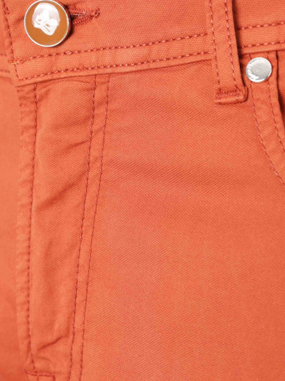 Outlet online Marco Pescarolo Hombre Jeans Straight Nerano color Naranja sku 522-002802 03 - Foto 4