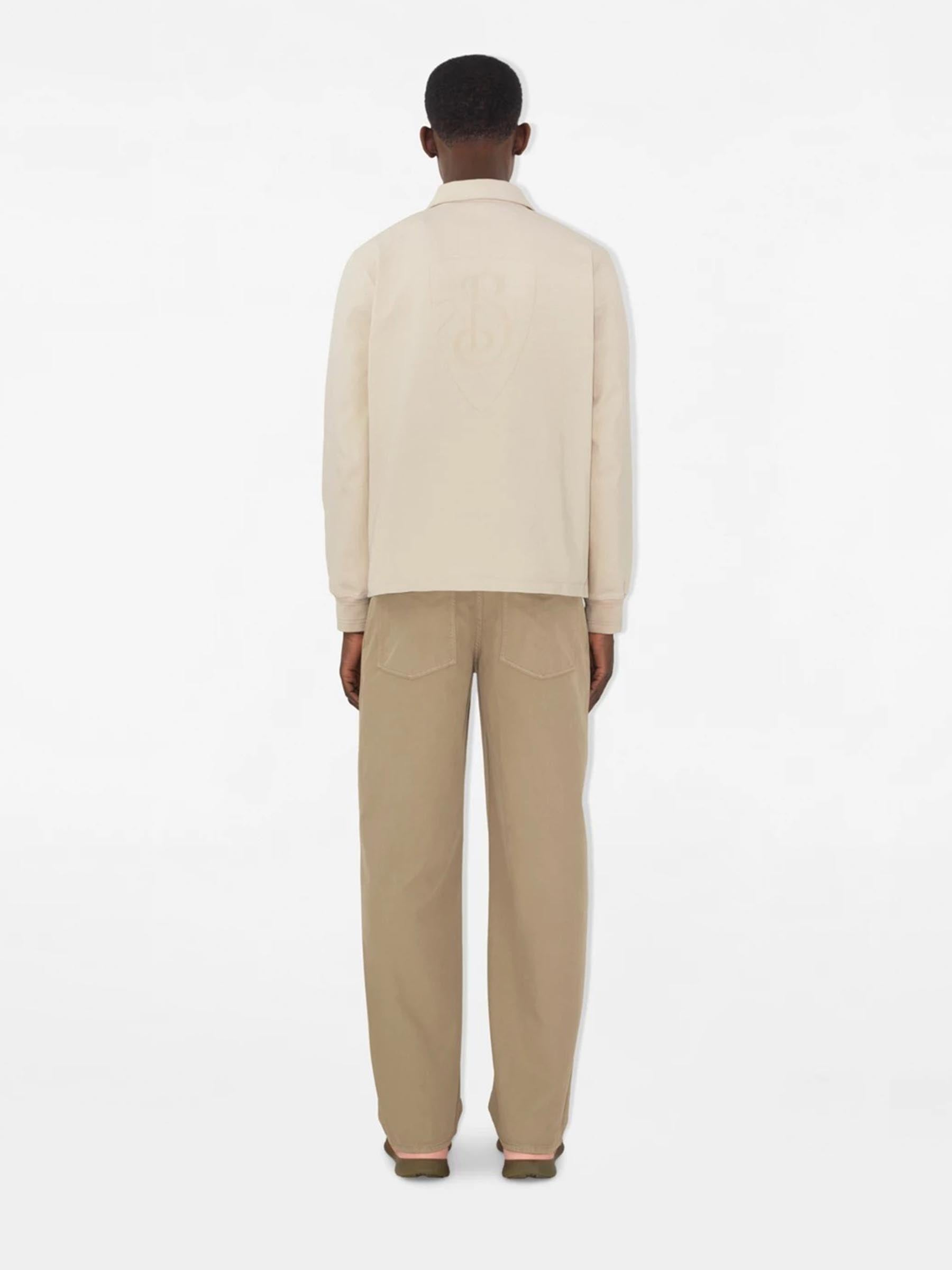 Outlet online Burberry Hombre Jeans Straight Algodón color Camel sku 522-002808 01 - Foto 4