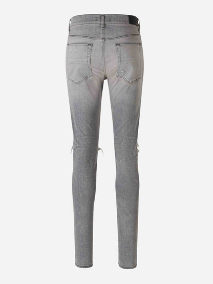 Outlet online Amiri Hombre Jeans Straight Algodón color Gris Piedra sku 522-002812 01 - Foto 2
