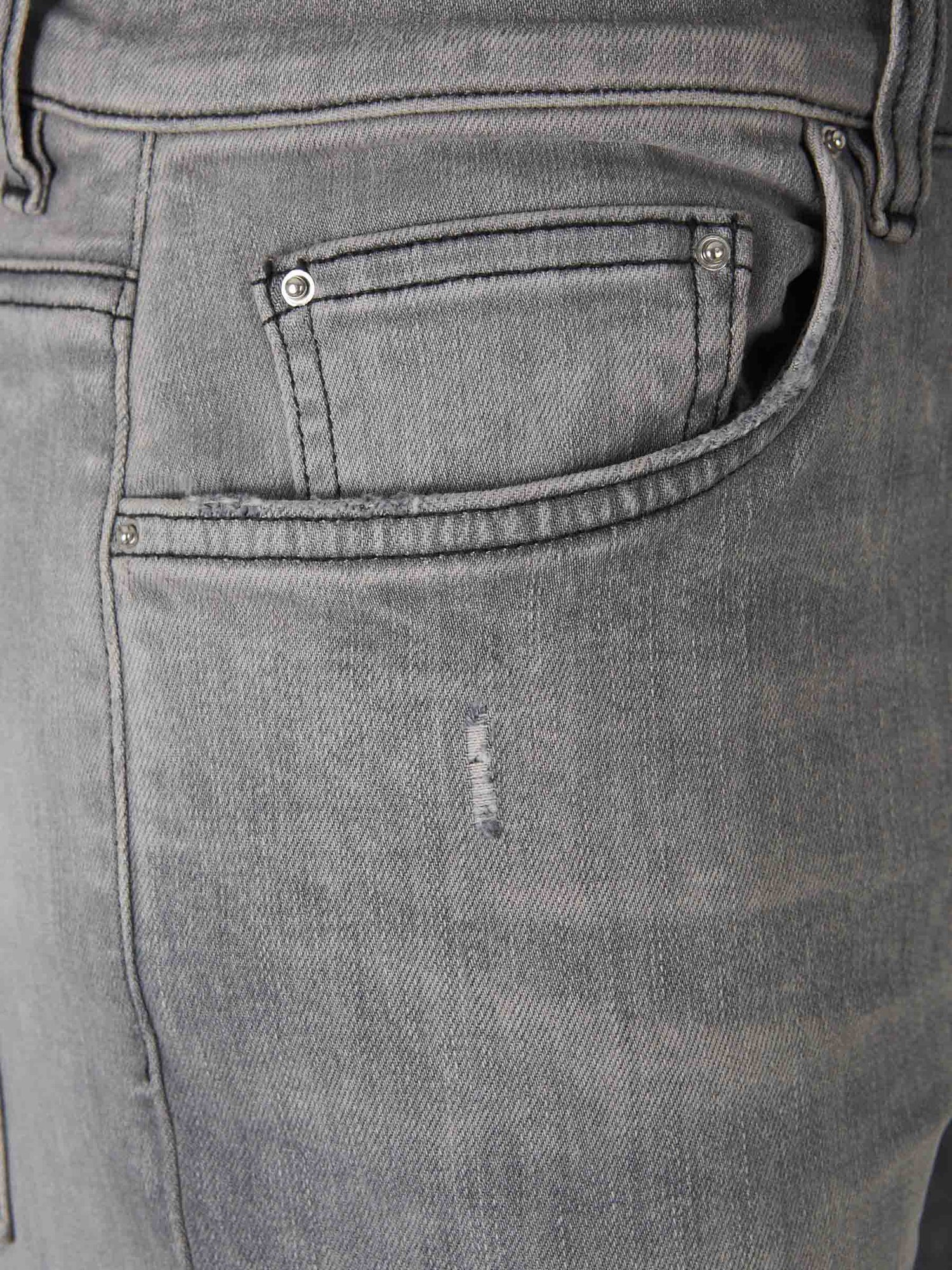 Outlet online Amiri Hombre Jeans Straight Algodón color Gris Piedra sku 522-002812 01 - Foto 3