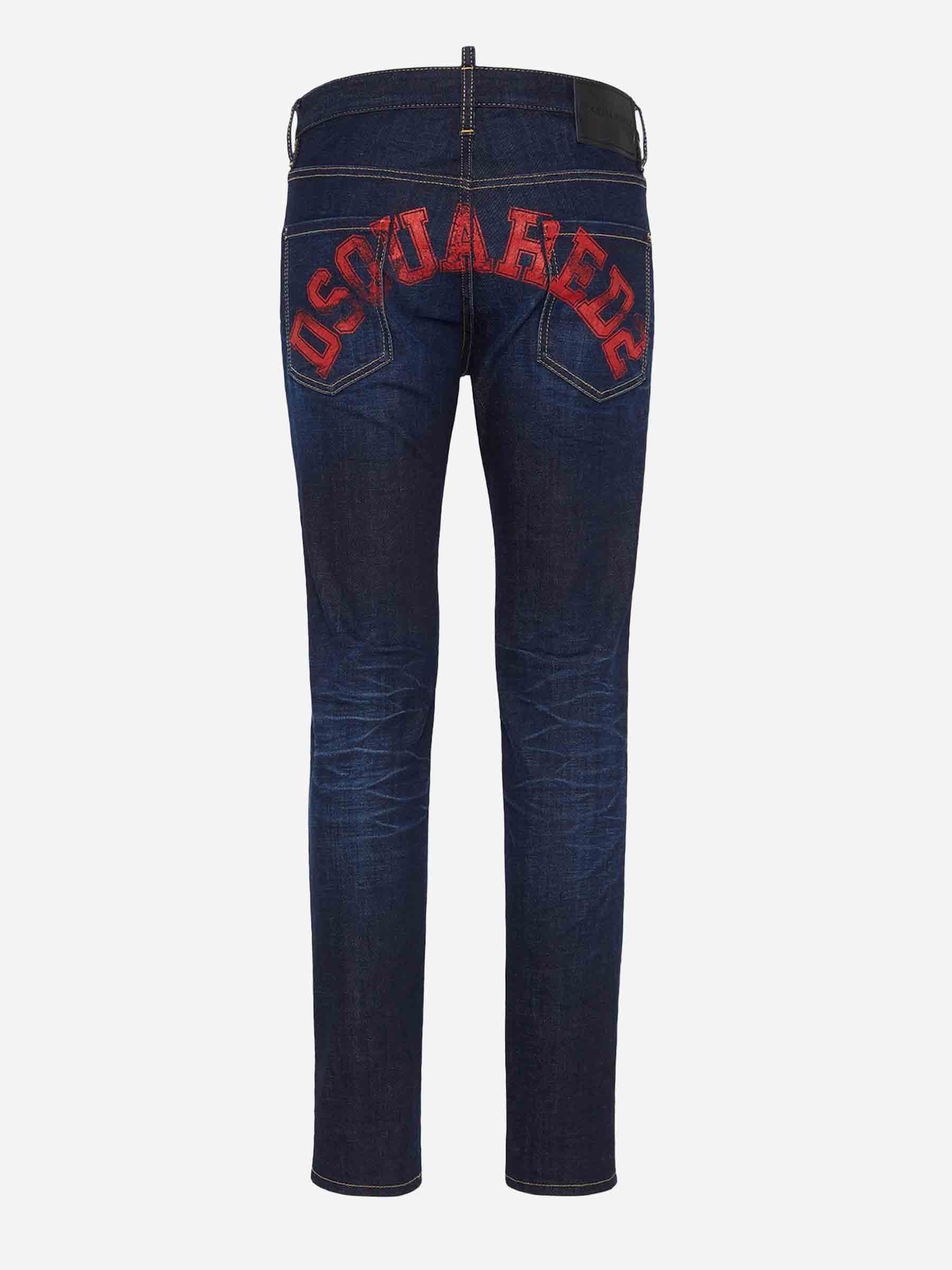 Dsquared2 Hombre Barcelona Jeans Straight Algodón color Azul sku 522-002837 01 - Foto 3