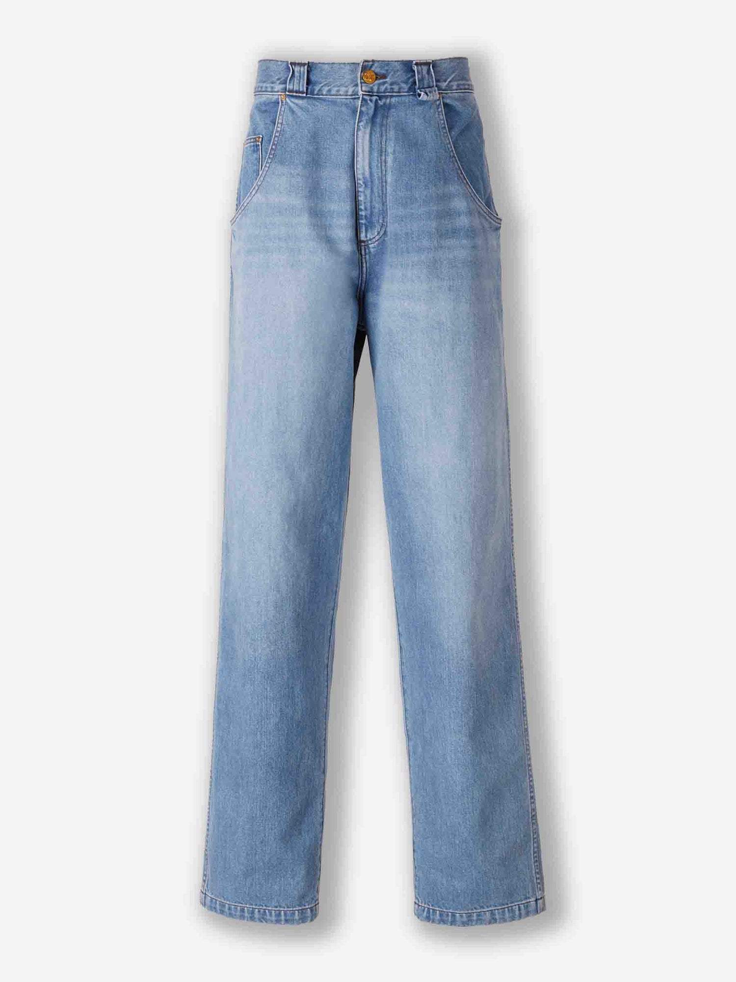 Outlet online Willy Chavarria Hombre Jeans Rectos Bad Boy color Azul sku 522-002840 01 - Foto 1
