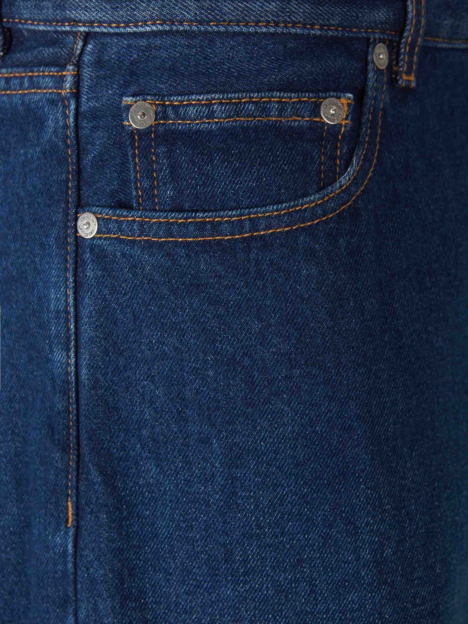 Off-White Hombre Barcelona Jeans Anchos Logo color Azul sku 522-002845 01 - Foto 3