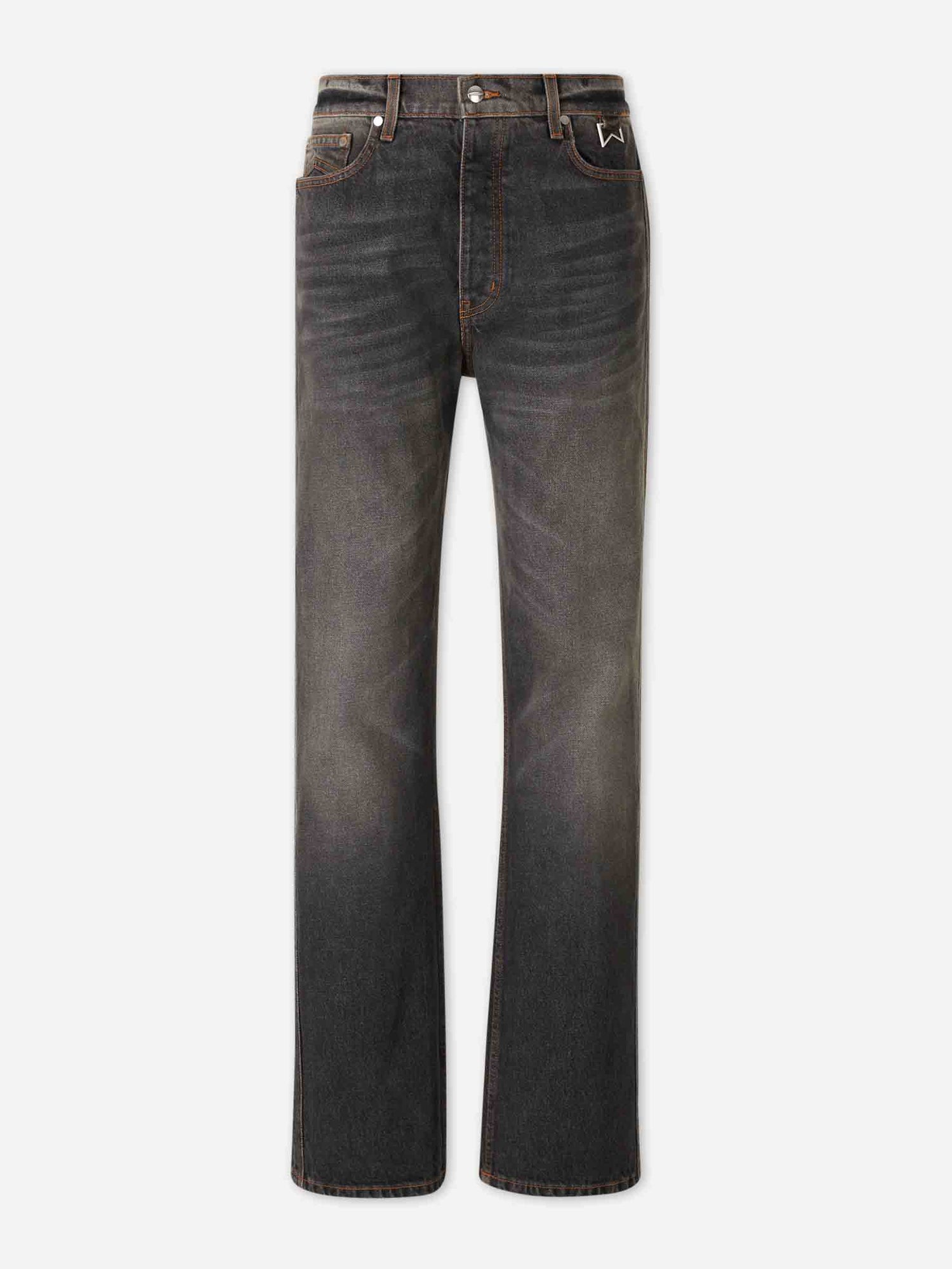 Outlet online Rhude Hombre Jeans Slim Traxedo color Negro sku 522-002847 01 - Foto 1