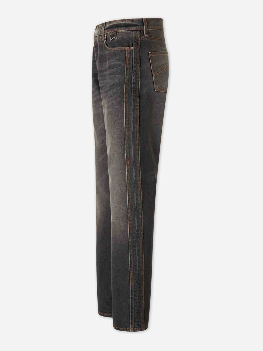 Outlet online Rhude Hombre Jeans Slim Traxedo color Negro sku 522-002847 01 - Foto 2