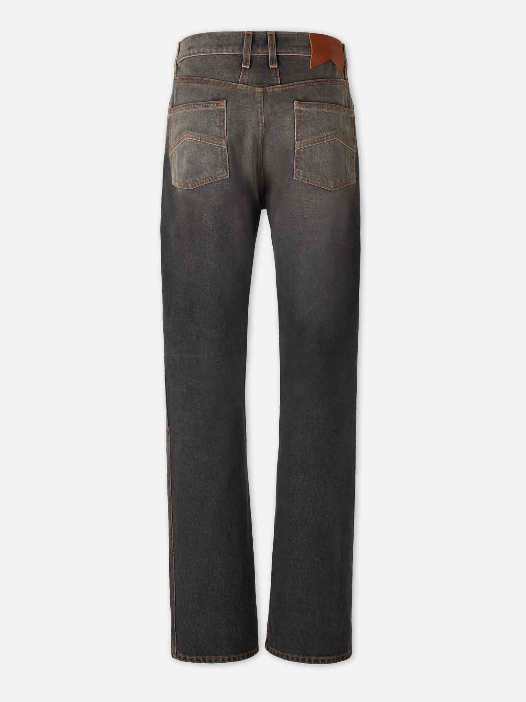 Outlet online Rhude Hombre Jeans Slim Traxedo color Negro sku 522-002847 01 - Foto 3
