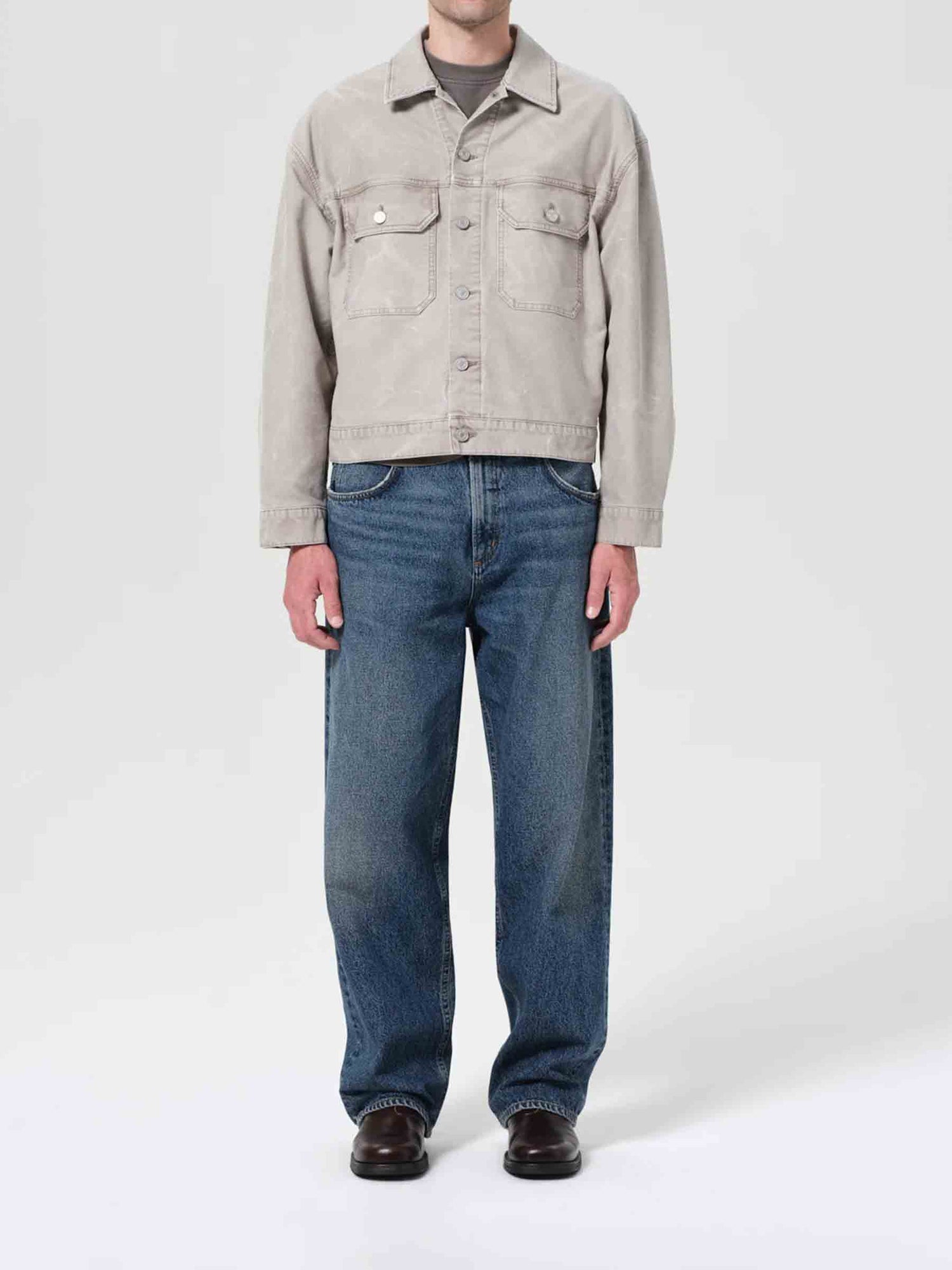 Outlet online Agolde Hombre Jeans Anchos Fusion color Azul Denim sku 522-002852 01 - Foto 2