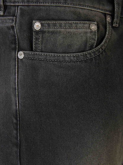 Outlet online Off-White Hombre Jeans Acampanados Logo color Gris Antracita sku 522-002880 01 - Foto 4