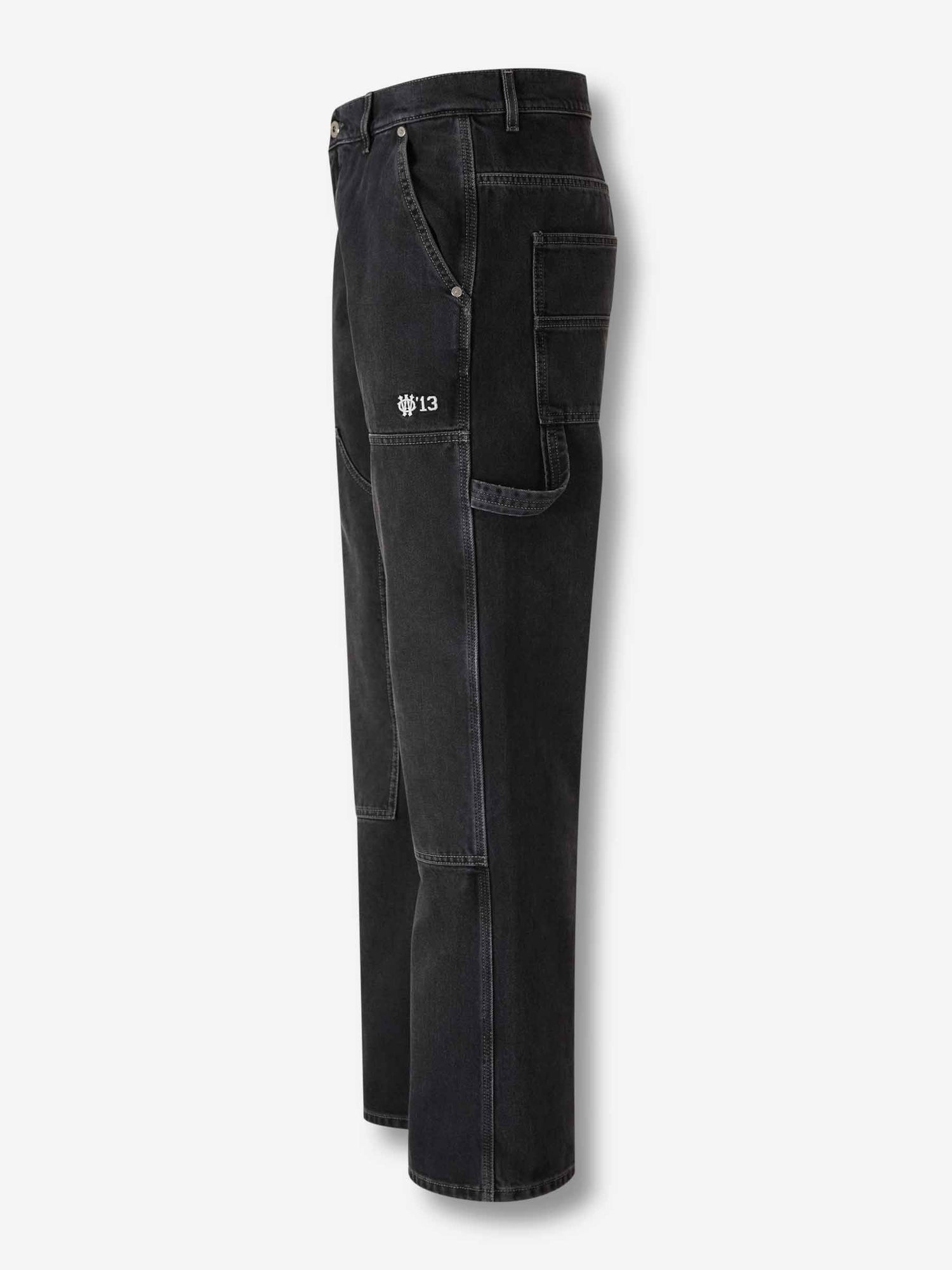 Outlet online Off-White Hombre Jeans Flared Cargo color Negro sku 522-002882 01 - Foto 2