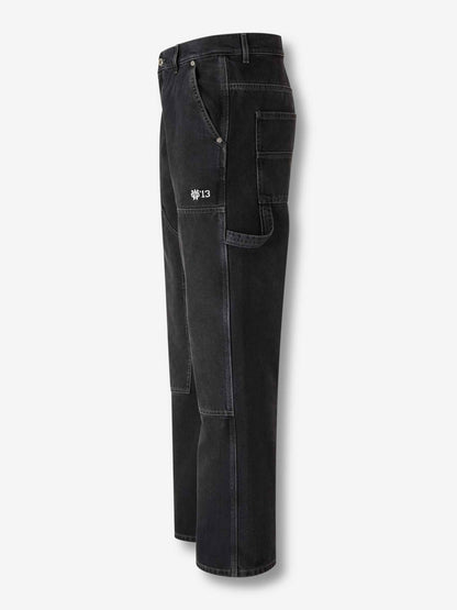 Outlet online Off-White Hombre Jeans Flared Cargo color Negro sku 522-002882 01 - Foto 2