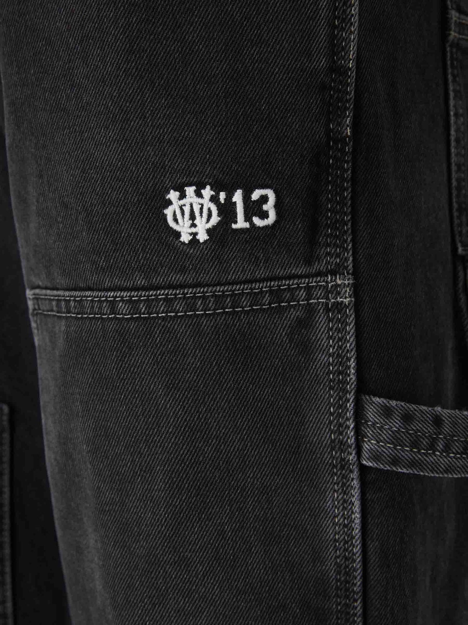 Outlet online Off-White Hombre Jeans Flared Cargo color Negro sku 522-002882 01 - Foto 5