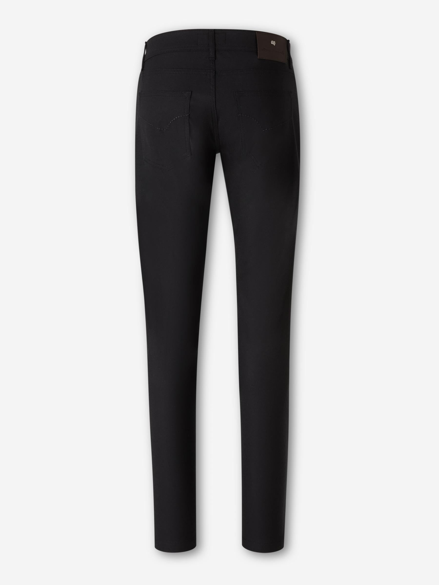 Outlet online Marco Pescarolo Hombre Pantalones Vestir Rectos color Negro sku 522-002887 03 - Foto 2