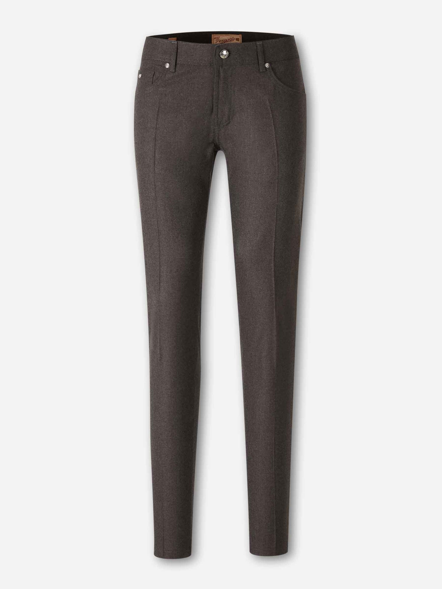 Outlet online Marco Pescarolo Hombre Pantalones Vestir Rectos color Marrón Oscuro sku 522-002887 04 - Foto 1