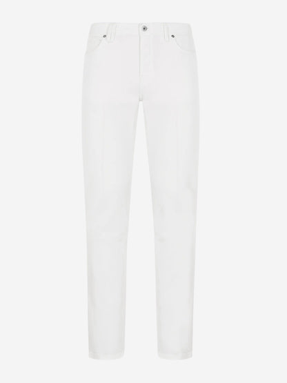 Outlet online Brioni Hombre Jeans Rectos Chamonix color Blanco sku 522-002888 02 - Foto 1