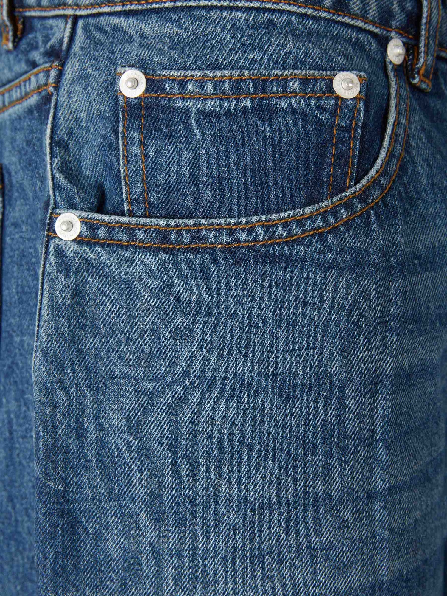 Outlet online Officine Générale Hombre Jeans Rectos color Azul Denim sku 522-002892 01 - Foto 3