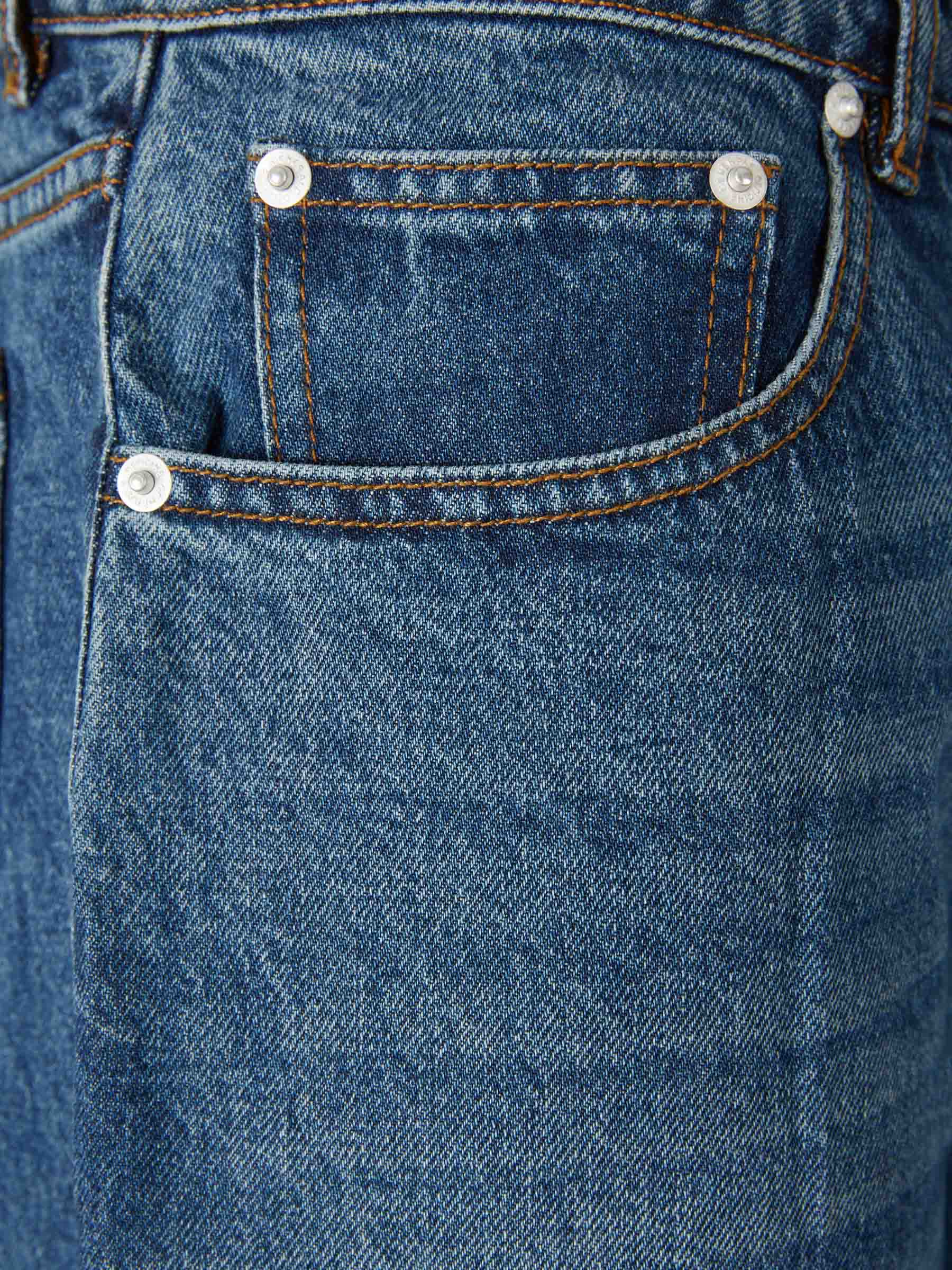 Outlet online Officine Générale Hombre Jeans Rectos color Azul Denim sku 522-002892 01 - Foto 3