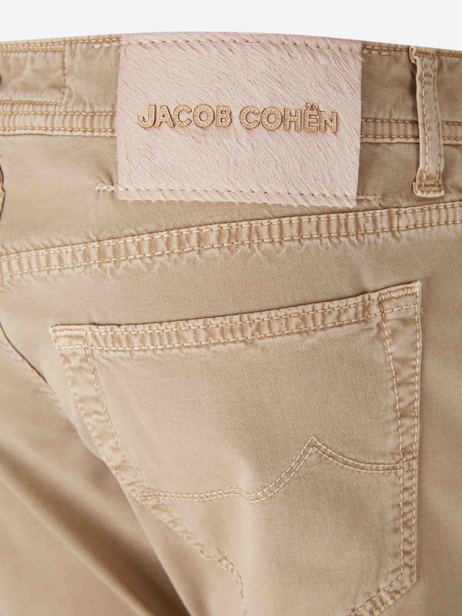 Jacob Cohën Hombre Barcelona Jeans slim color Beige sku 522-002896 02 - Foto 4