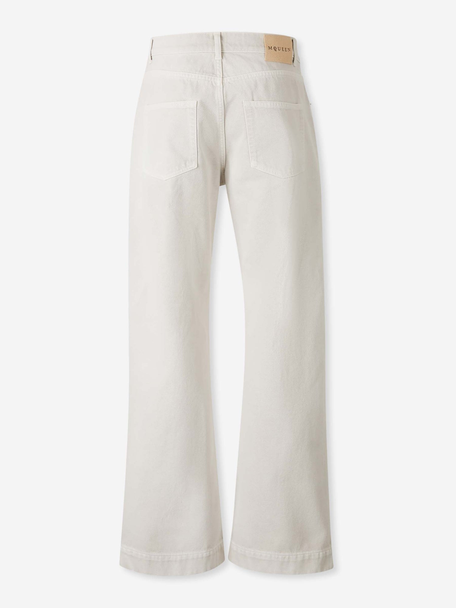 Outlet online McQueen Hombre Jeans rectos Anchos color Crema sku 522-002901 01 - Foto 2