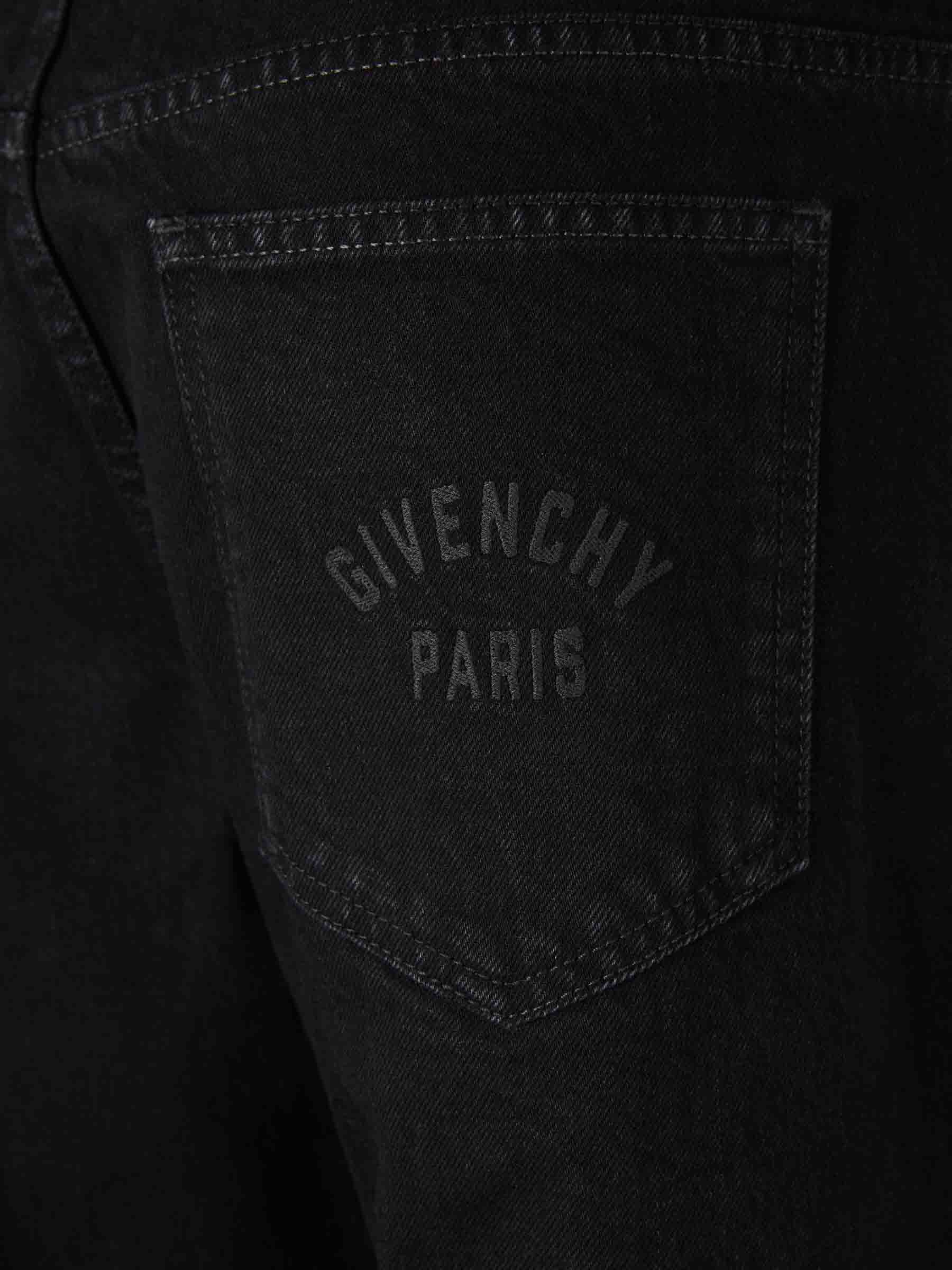 Outlet online Givenchy Hombre Jeans Rectos color Negro sku 522-002905 01 - Foto 5