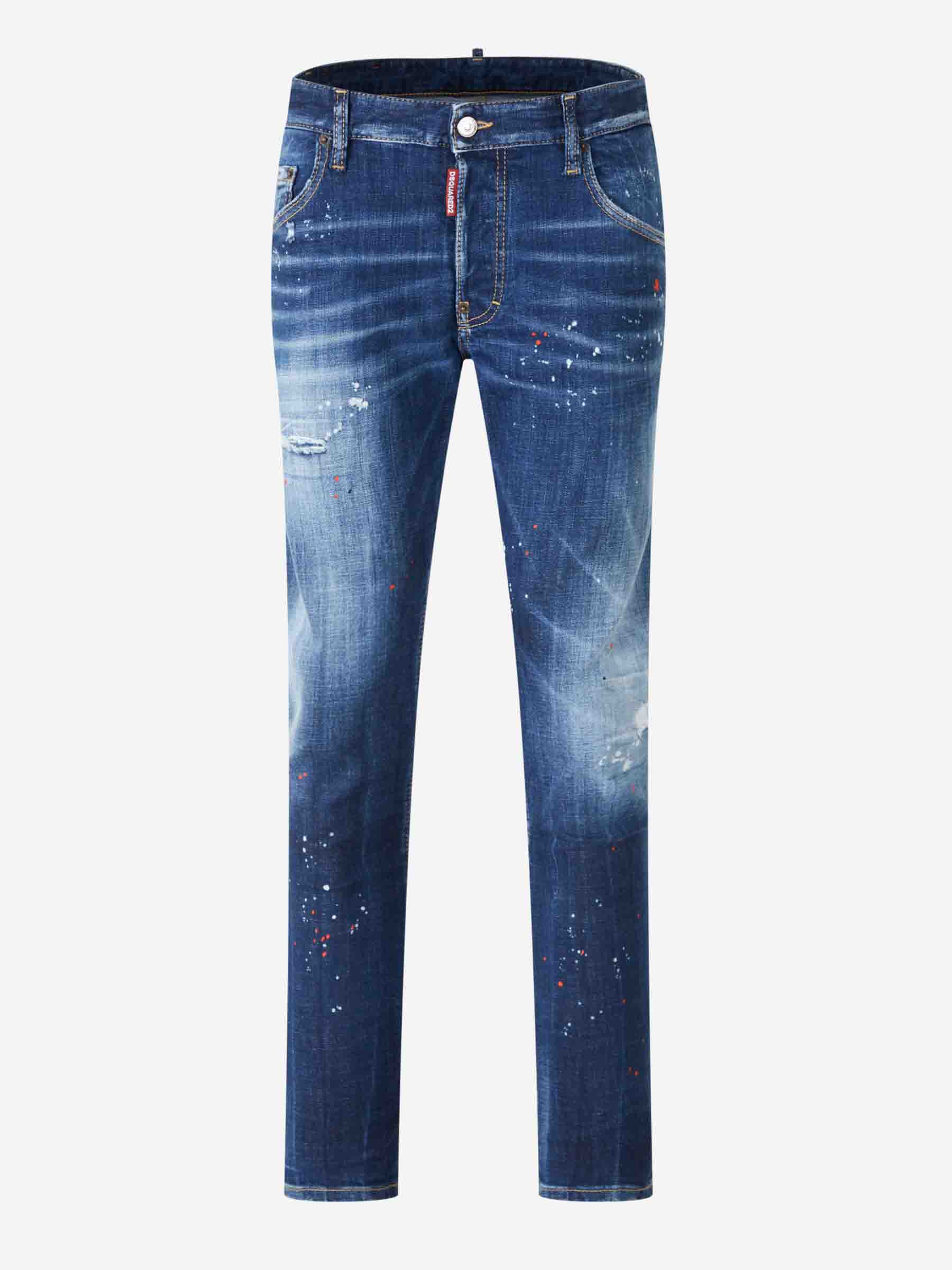 Outlet online Dsquared2 Hombre Jeans Cool Guy color Azul Denim sku 522-002909 01 - Foto 1
