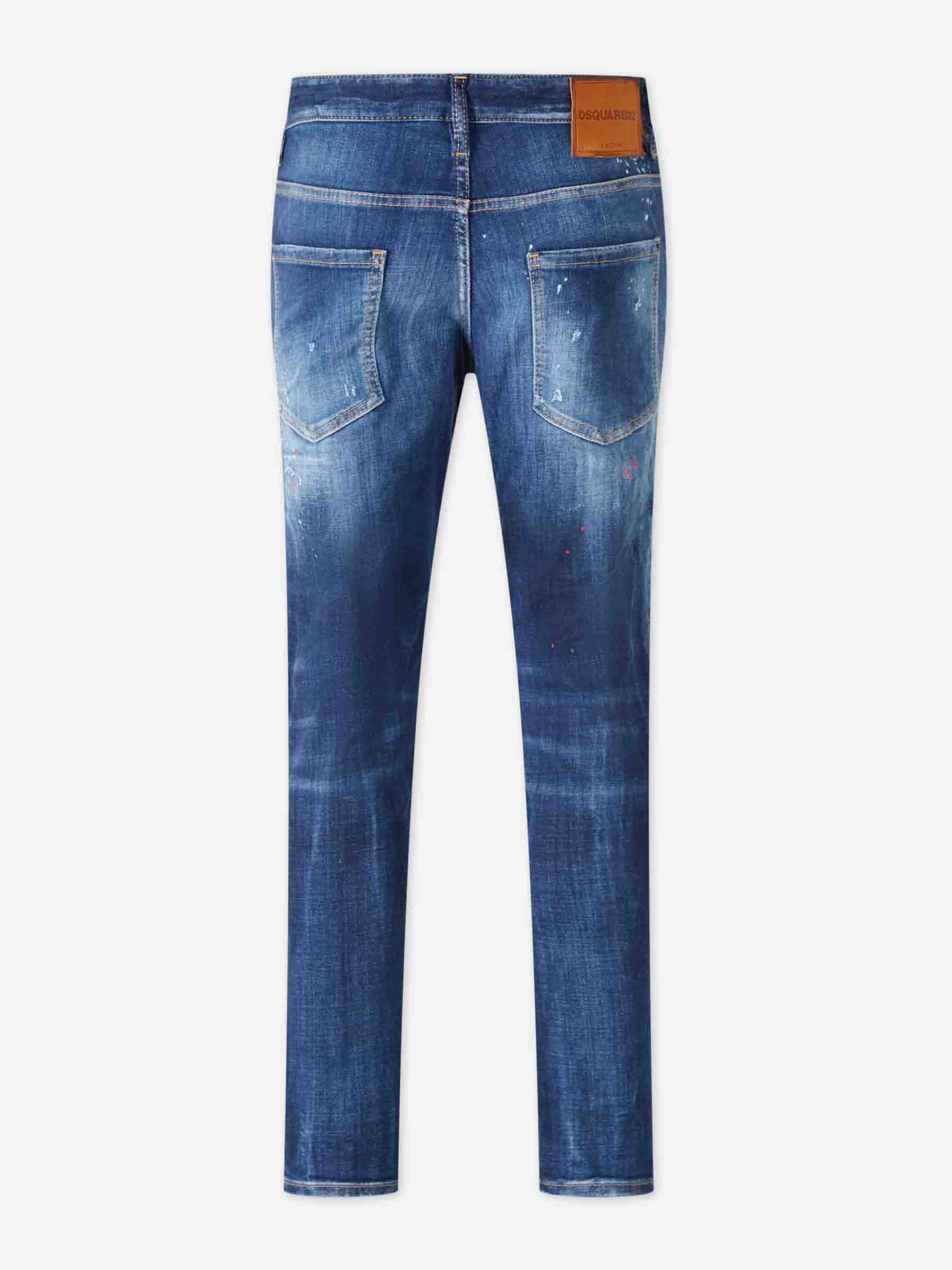 Outlet online Dsquared2 Hombre Jeans Cool Guy color Azul Denim sku 522-002909 01 - Foto 2