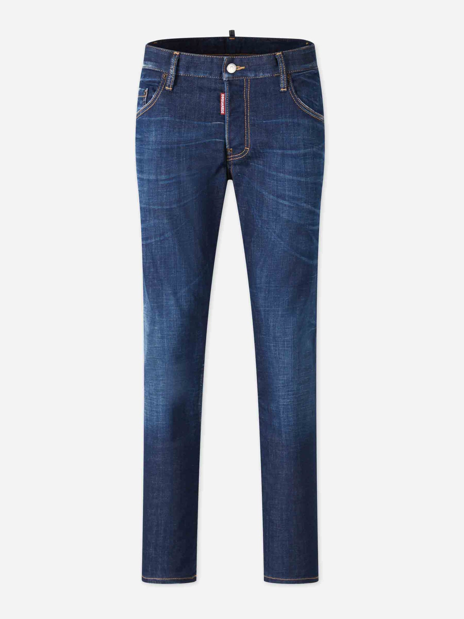 Outlet online Dsquared2 Hombre Jeans Skater color Azul Denim Oscuro sku 522-002911 01 - Foto 1