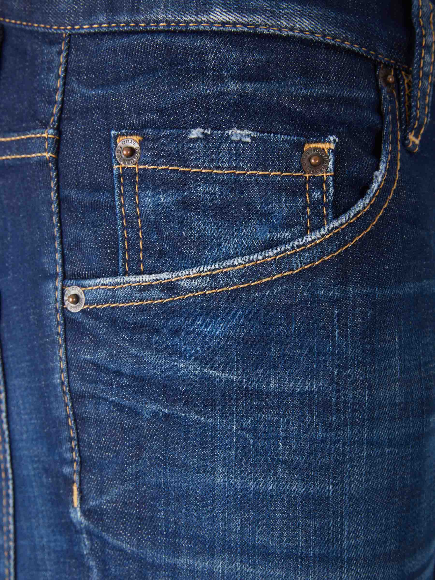 Outlet online Dsquared2 Hombre Jeans Skater color Azul Denim Oscuro sku 522-002911 01 - Foto 3