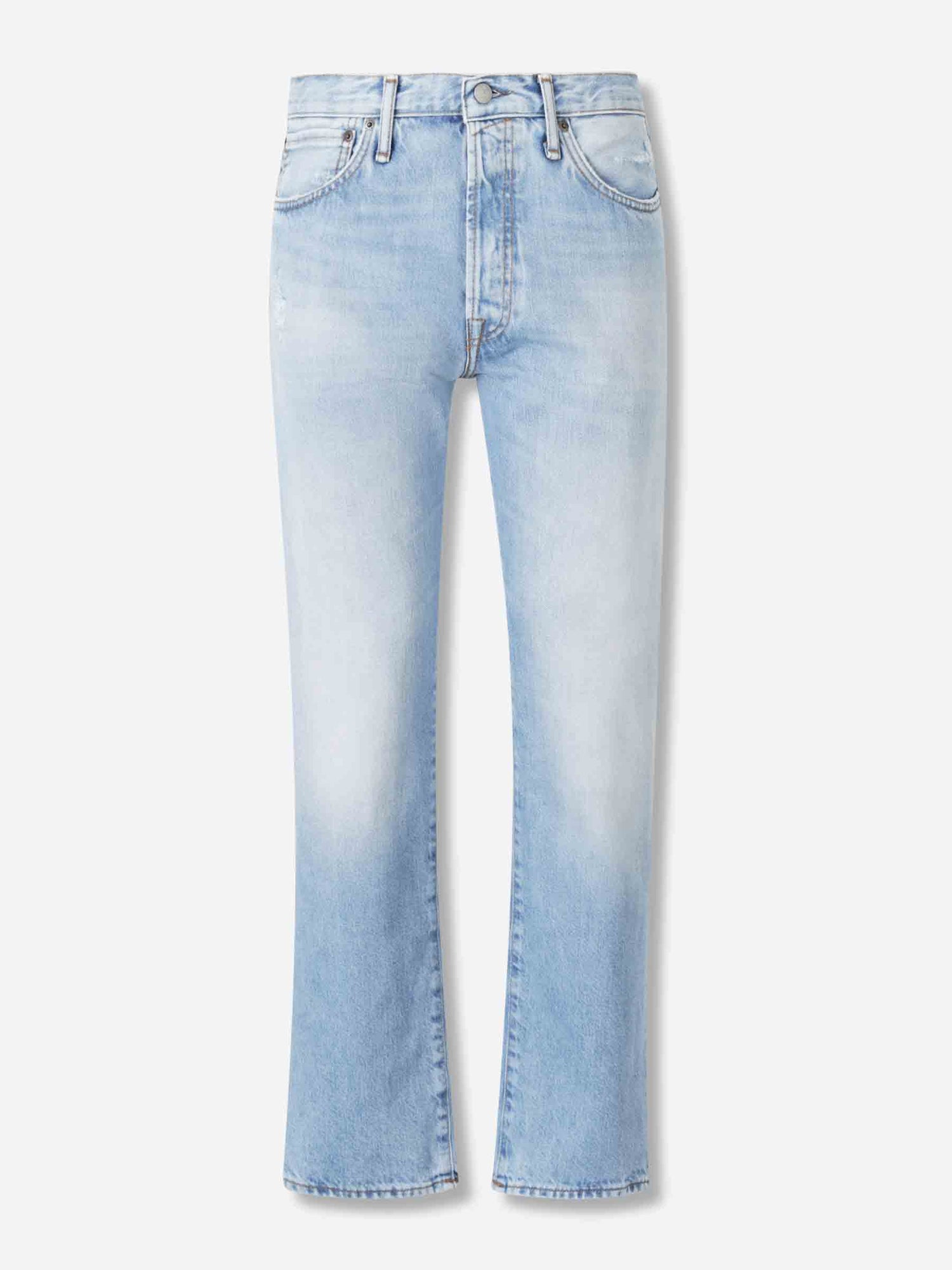 Outlet online Acne Studios Hombre Jeans Rectos 1996 color Azul Denim Claro sku 522-002931 01 - Foto 1