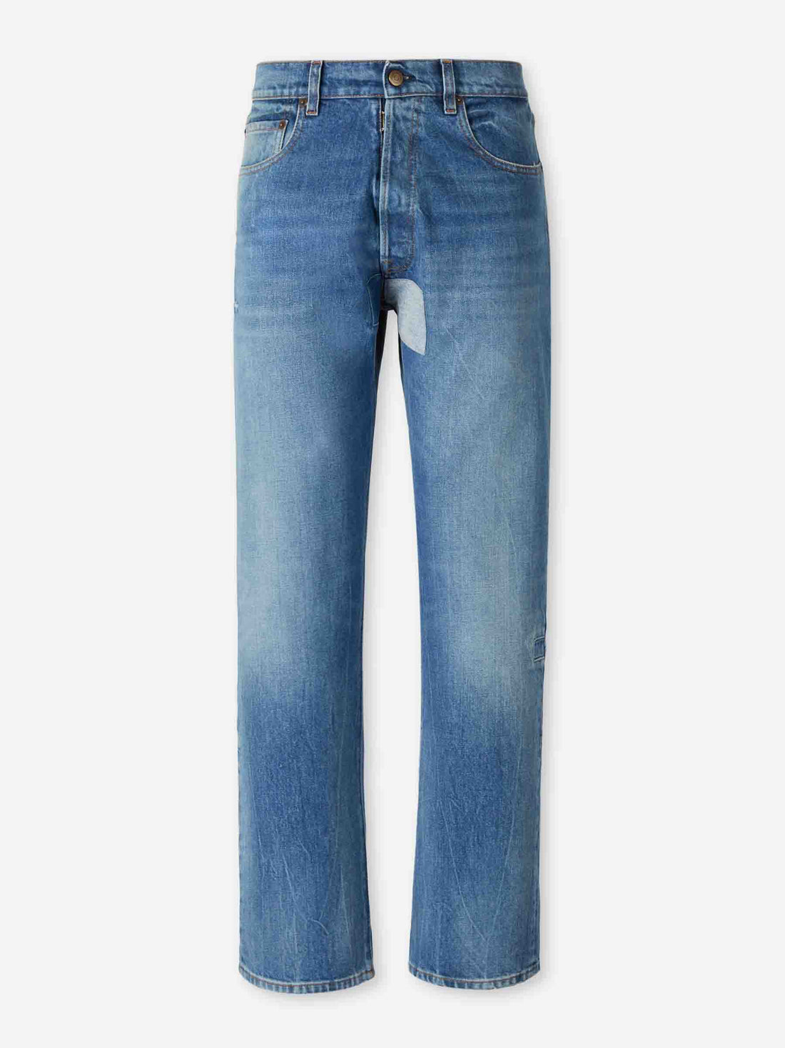 Outlet online Maison Margiela Hombre Jeans Rectos Anchos color Azul Denim sku 522-002934 01 - Foto 1