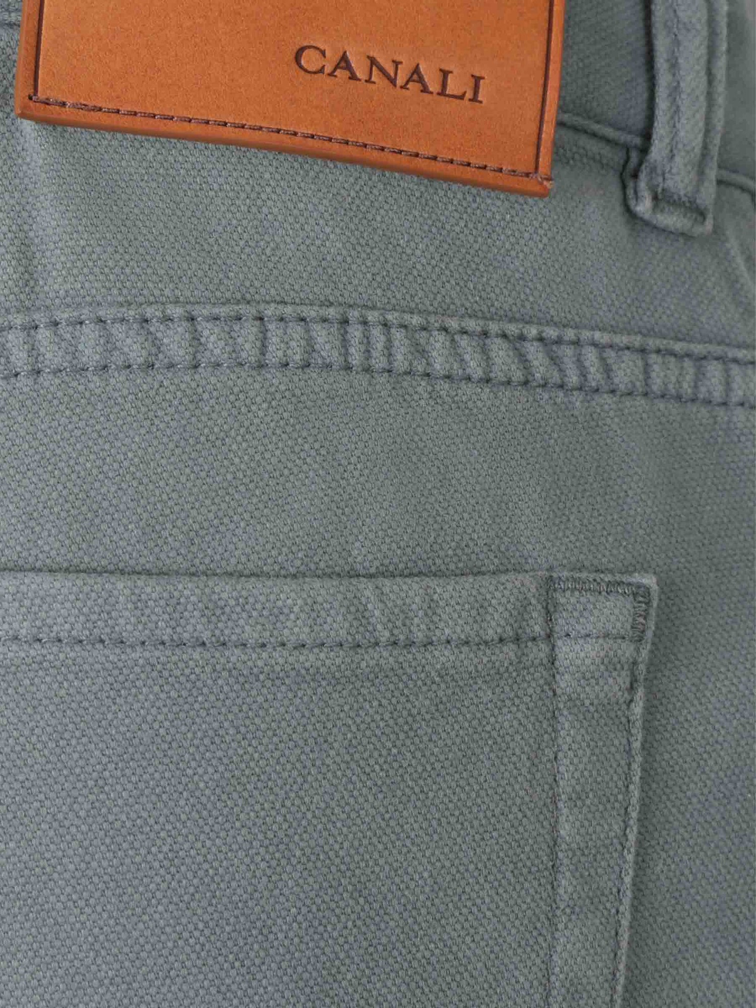 Outlet online Canali Hombre Jeans rectos color Gris sku 522-002935 02 - Foto 3
