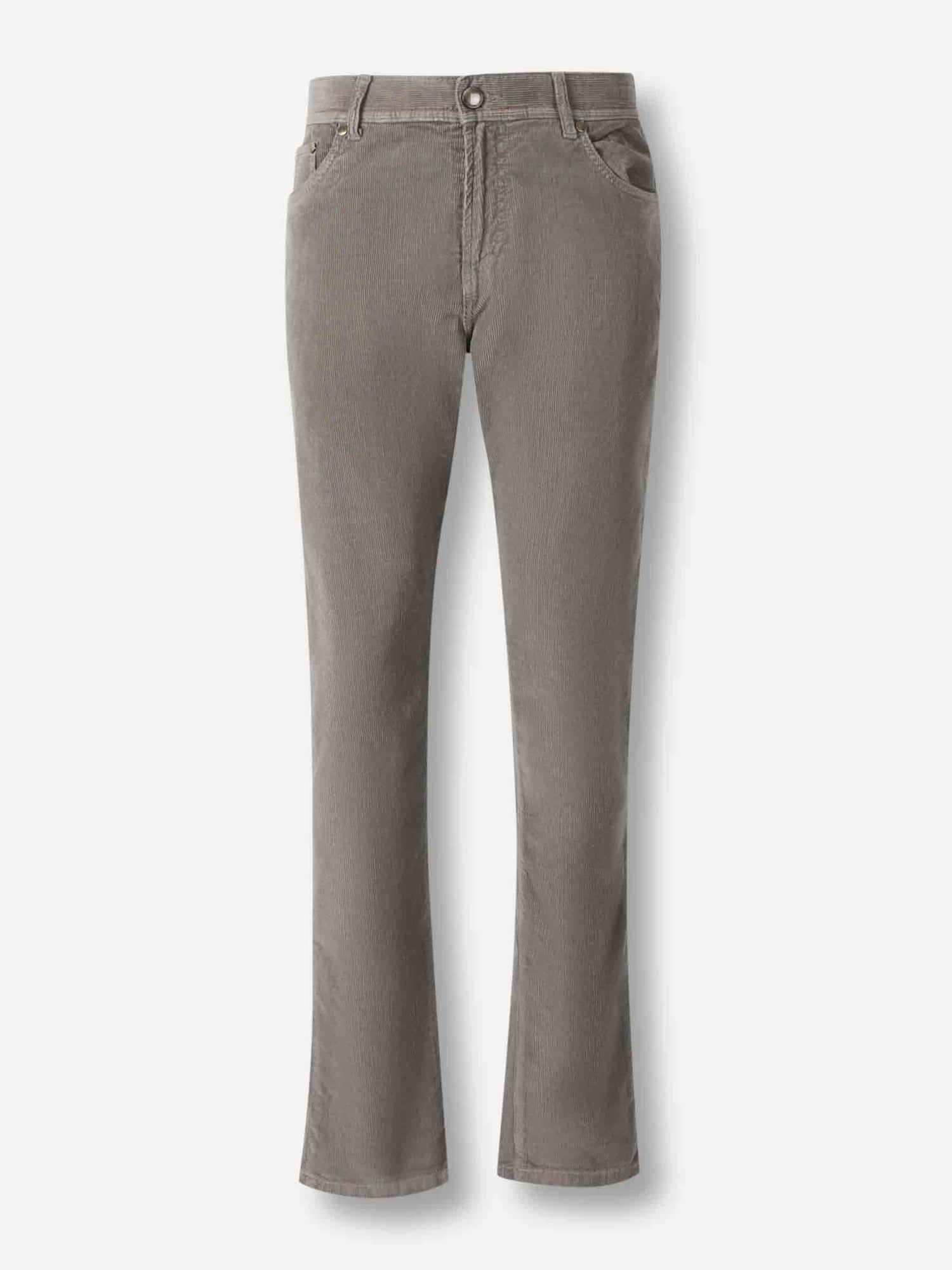 Outlet online Richard J. Brown Hombre Pantalones Pana Algodón color Gris Piedra sku 522-002947 02 - Foto 1
