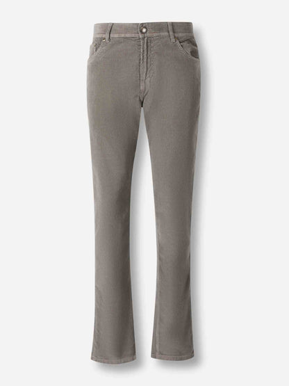 Outlet online Richard J. Brown Hombre Pantalones Pana Algodón color Gris Piedra sku 522-002947 02 - Foto 1