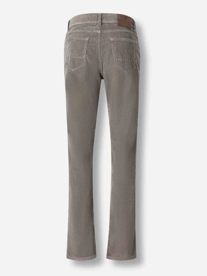Outlet online Richard J. Brown Hombre Pantalones Pana Algodón color Gris Piedra sku 522-002947 02 - Foto 2
