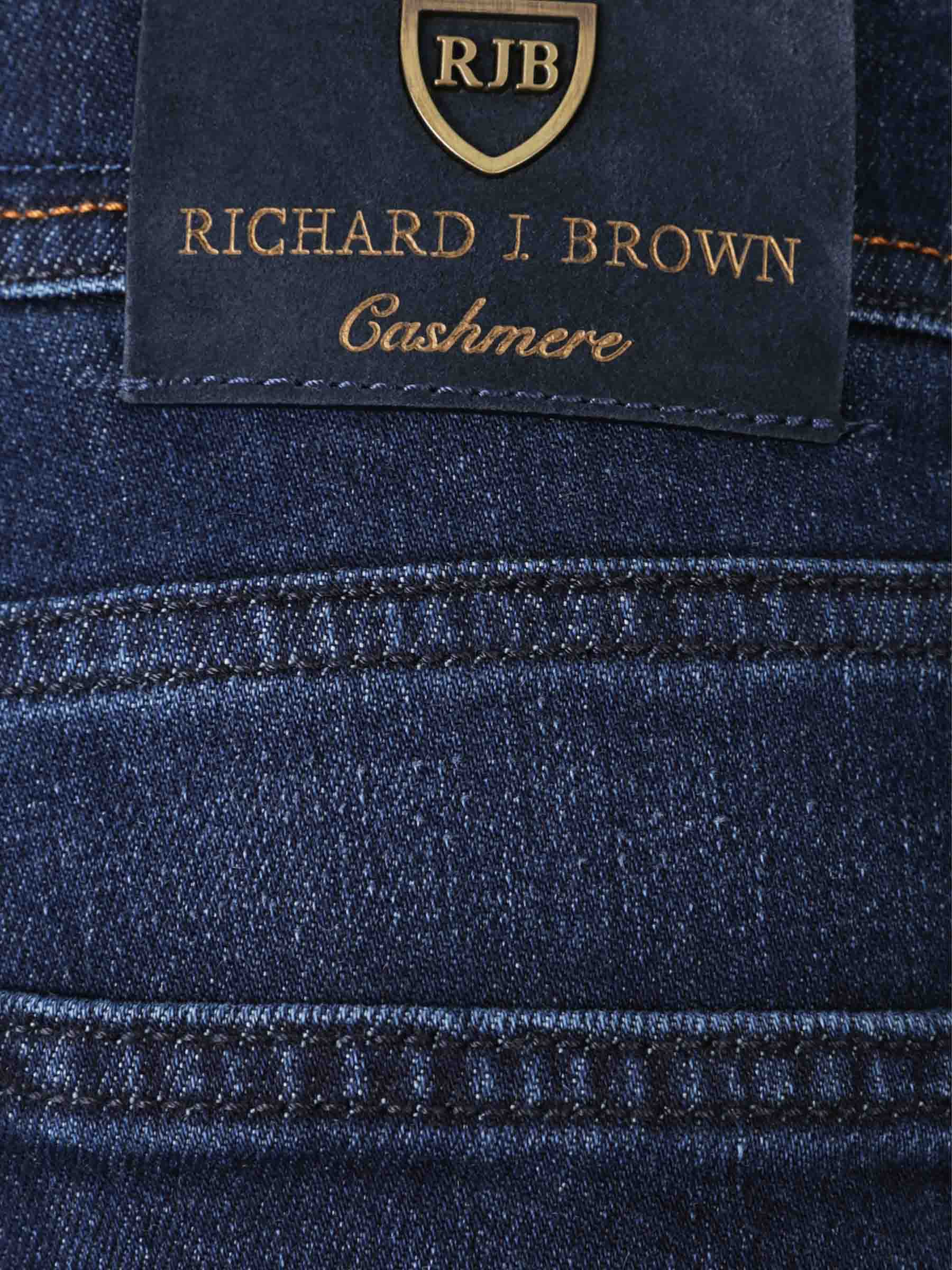 Outlet online Richard J. Brown Hombre Jeans Straight Fit color Azul Denim sku 522-002949 01 - Foto 3