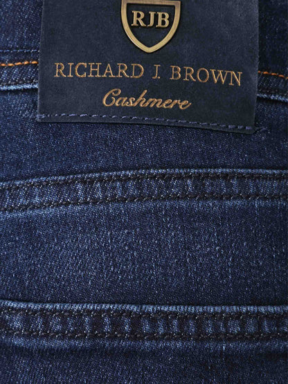 Outlet online Richard J. Brown Hombre Jeans Straight Fit color Azul Denim sku 522-002949 01 - Foto 3