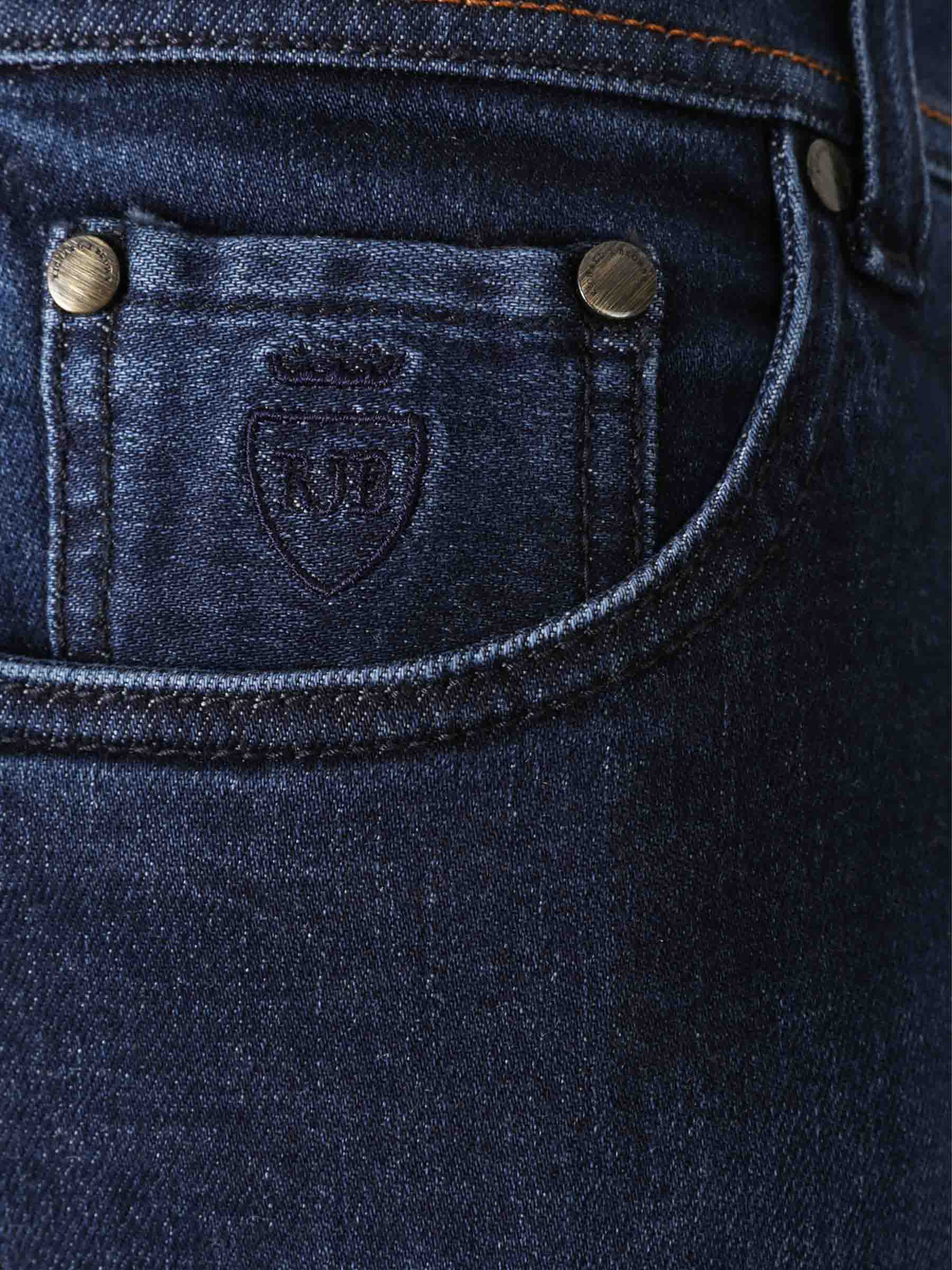 Outlet online Richard J. Brown Hombre Jeans Straight Fit color Azul Denim sku 522-002949 01 - Foto 4