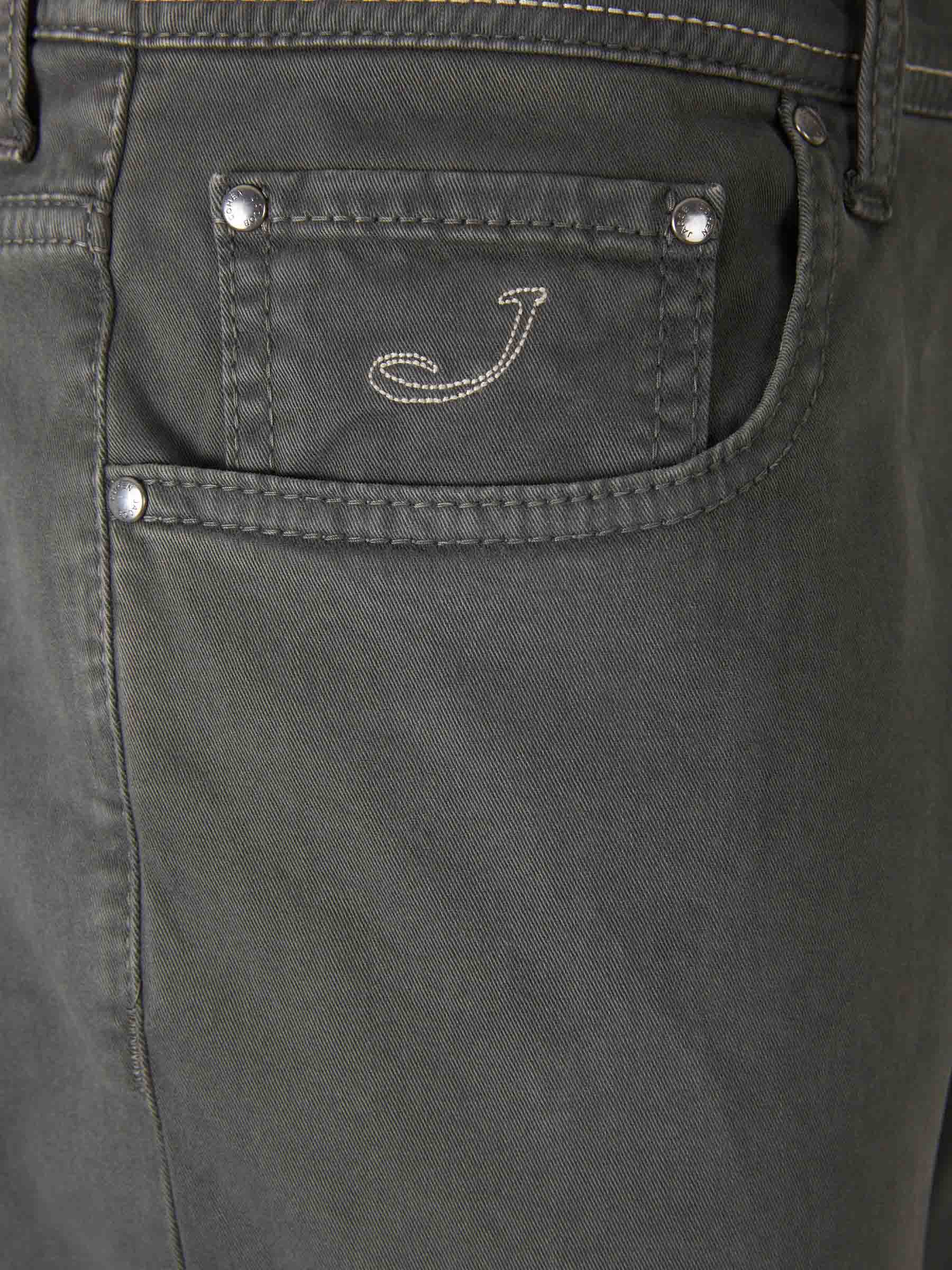 Outlet online Jacob Cohën Hombre Pantalones Rectos Bard color Verde Militar sku 522-002953 03 - Foto 3