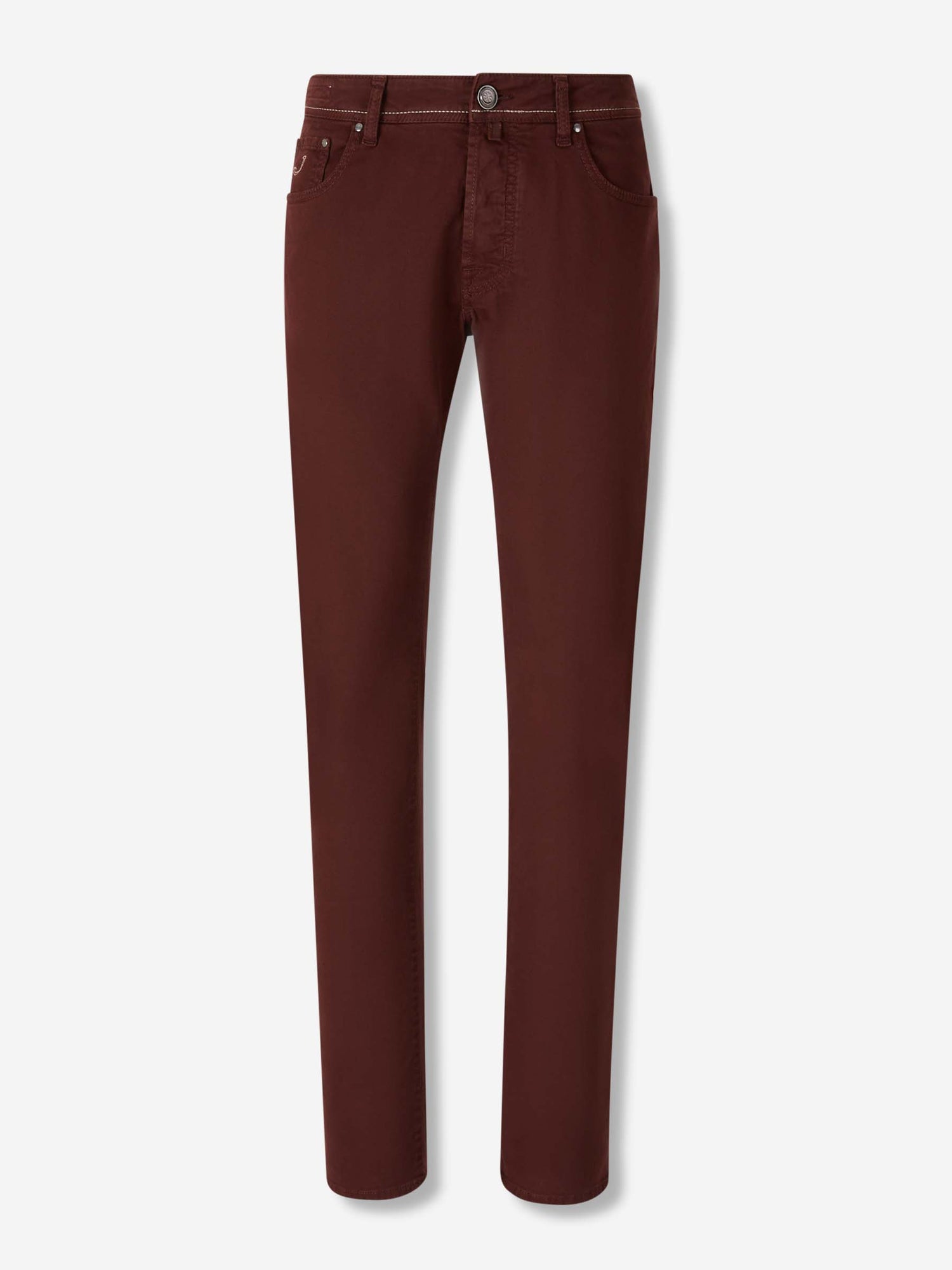 Outlet online Jacob Cohën Hombre Pantalones Rectos Bard color Burdeos sku 522-002953 06 - Foto 1