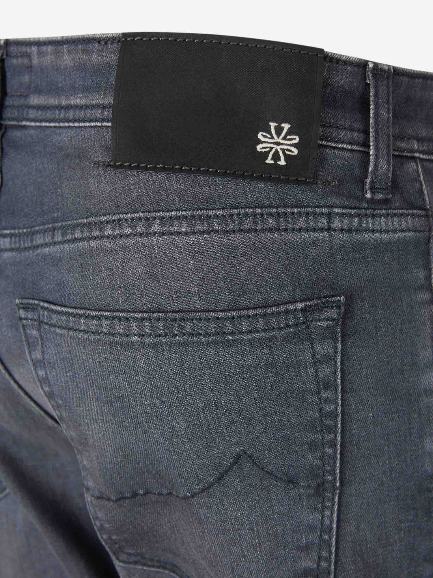 Outlet online Jacob Cohën Hombre Jeans Slim Algodón color Negro sku 522-002955 01 - Foto 4