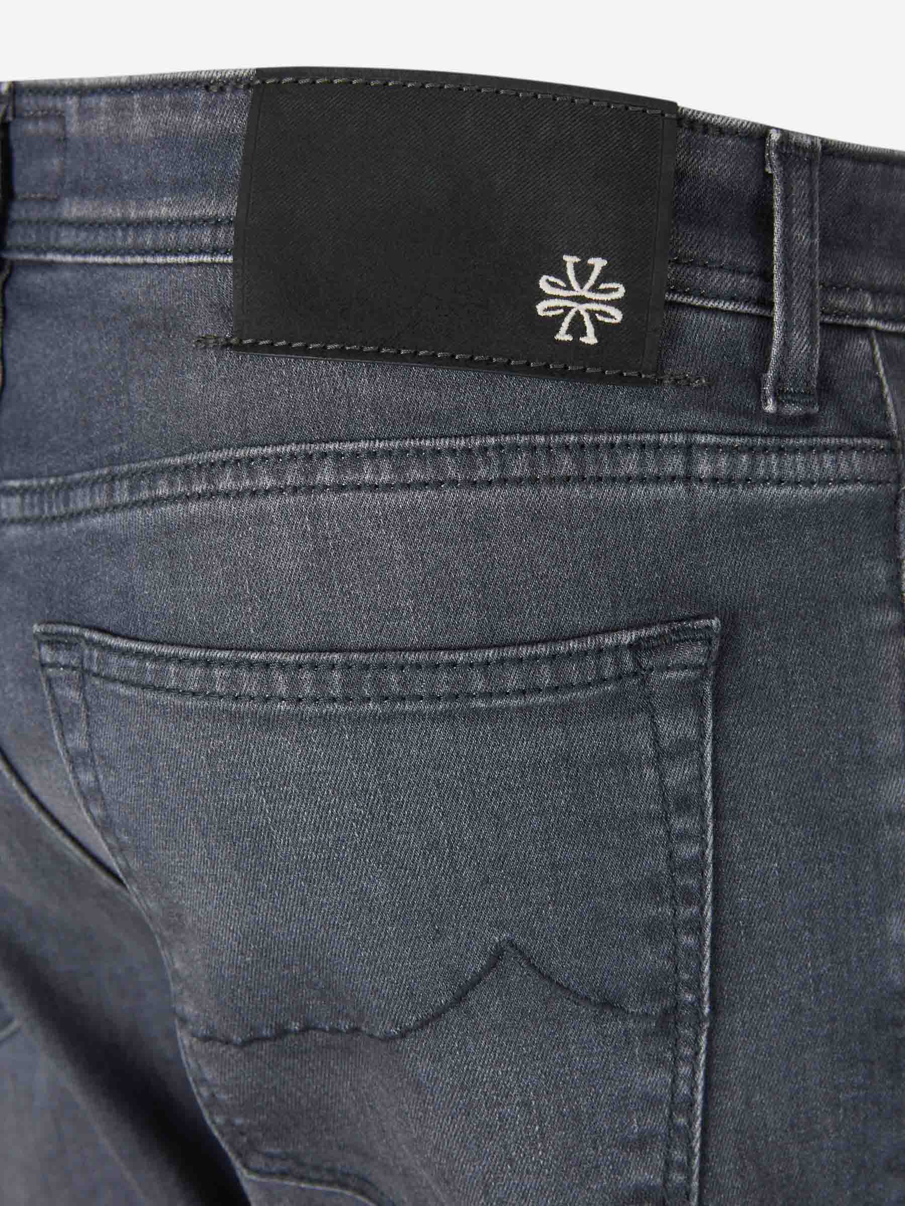Outlet online Jacob Cohën Hombre Jeans Slim Algodón color Negro sku 522-002955 01 - Foto 4