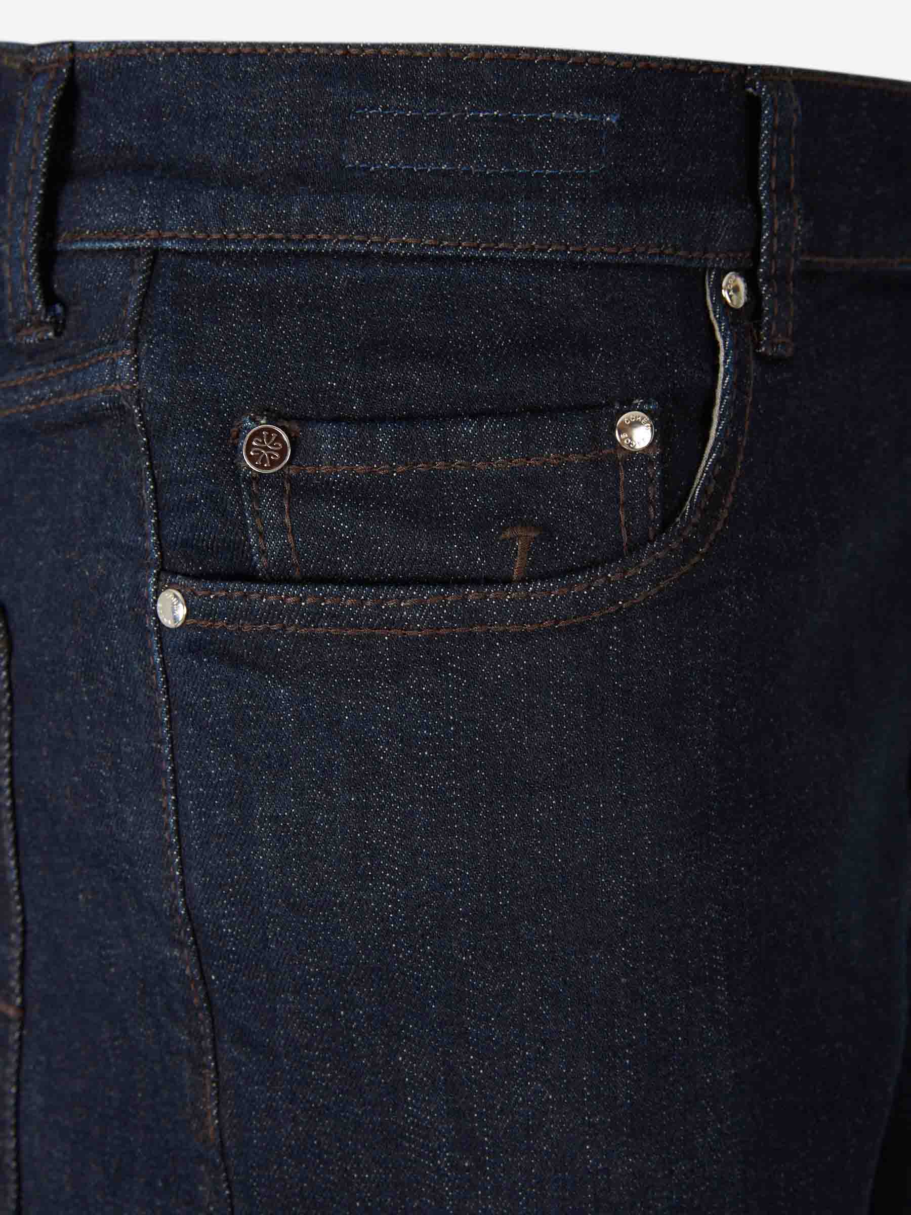 Outlet online Jacob Cohën Hombre Jeans Rectos color Azul Denim Oscuro sku 522-002957 01 - Foto 3
